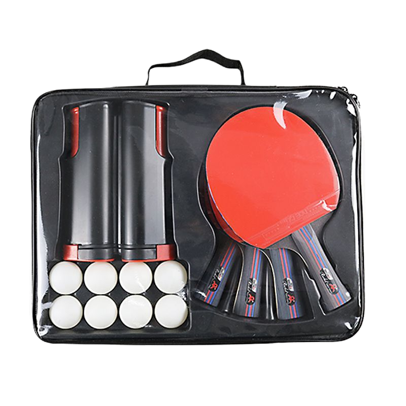 Boli Table Tennis Racket Set with Net and Balls