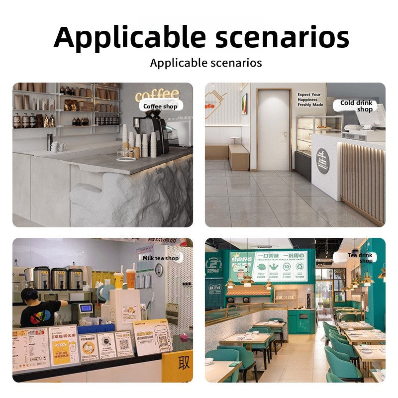 Disposable milk tea cup