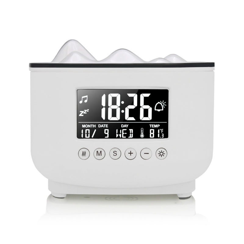 Multifunctional Aromatherapy Humidifier with Clock