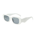 Fashionable men's and women's square-framed sunglasses