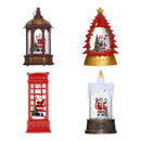 Christmas Glowing Candle Lamp Desktop Decoration