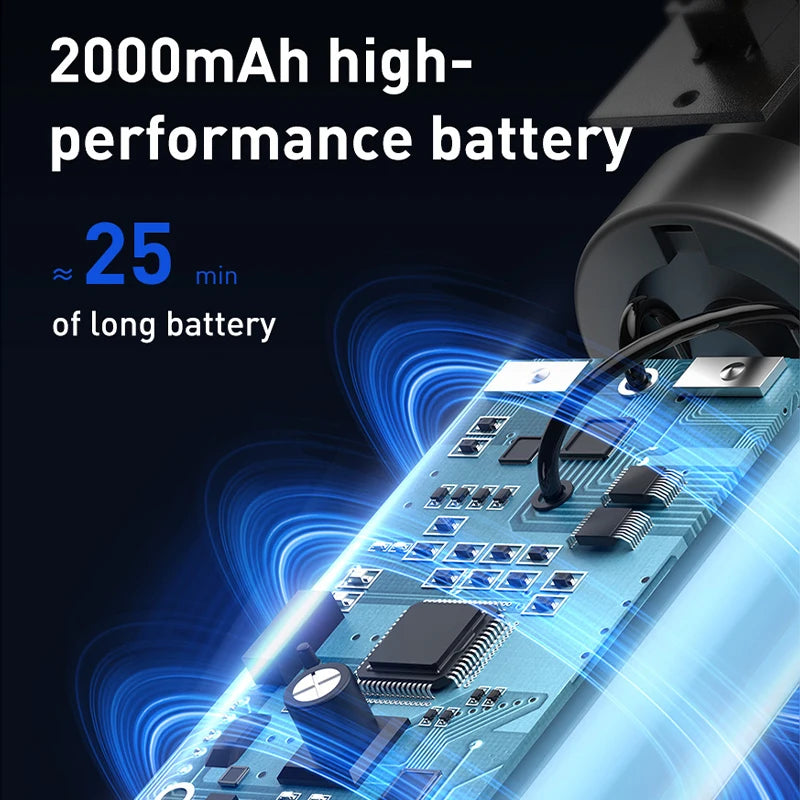 Baseus A1 Car Vacuum Cleaner 4000Pa Wireless Vacuum For Car Home Cleaning Portable Handheld Auto Vacuum Cleaner - TrendTrove