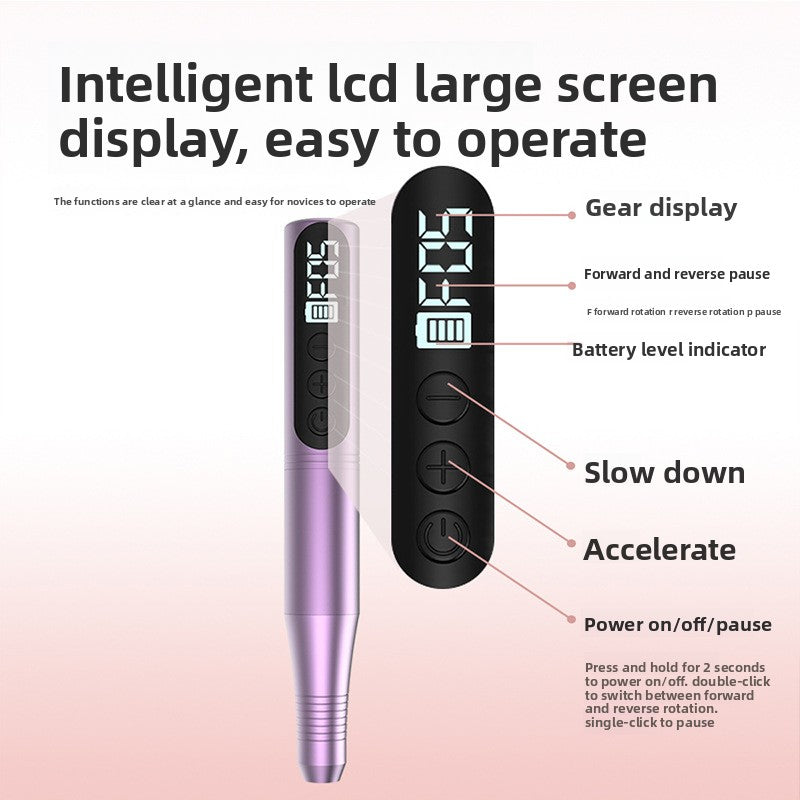 Portable Electric Nail Polishing Machine