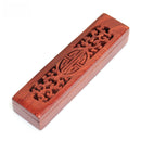 Rosewood Incense Burner Box with Inlaid Shell