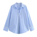 Women's Classic Striped Loose Shirt