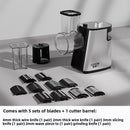 A multi-functional electric vegetable cutter