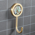 Brass Hat-and-coat Drilling Adhesive Hanging Storage Hook