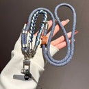 Adjustable mobile phone lanyard