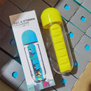 Two-In-One Water Cup with 7 Compartment Pill Organizer