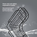 Iron triangular storage rack, corner bathroom