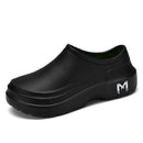 Fashion Men's Labor Protection Shoes EVA Lightweight Oil-proof Waterproof Chef Shoes