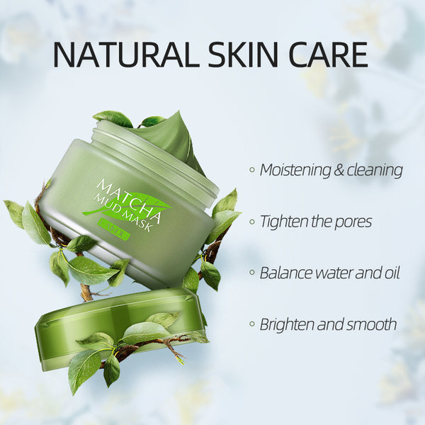 Lac Longjing matcha green mud mask mud moisturizing