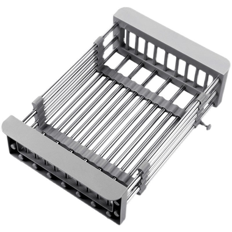 Adjustable Stainless Steel Kitchen Drain Basket