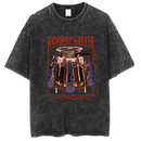 Washed and distressed T-shirt