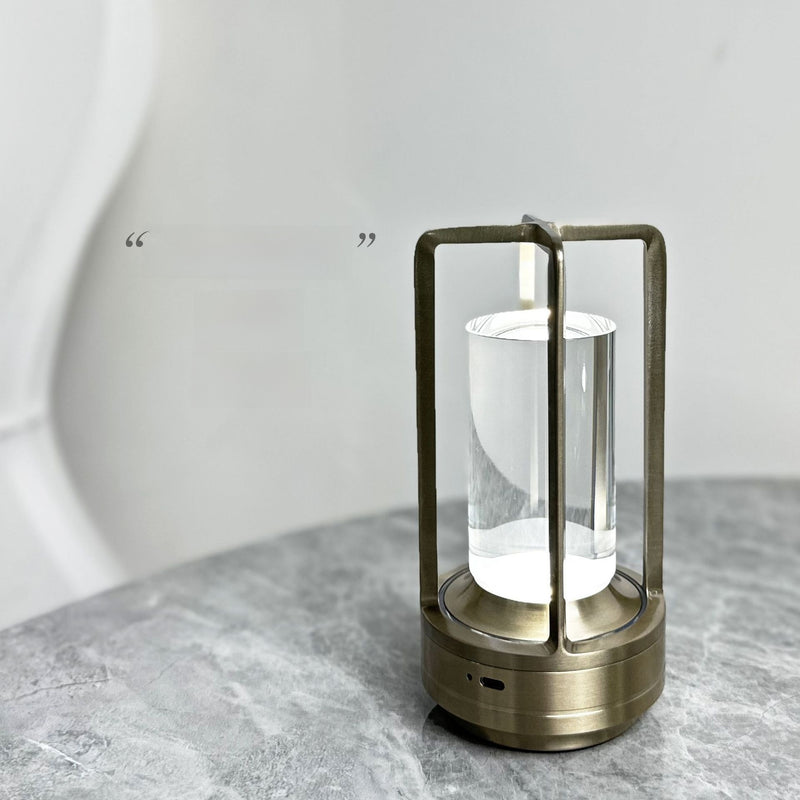 Retro LED Cross Touch Table Lamp