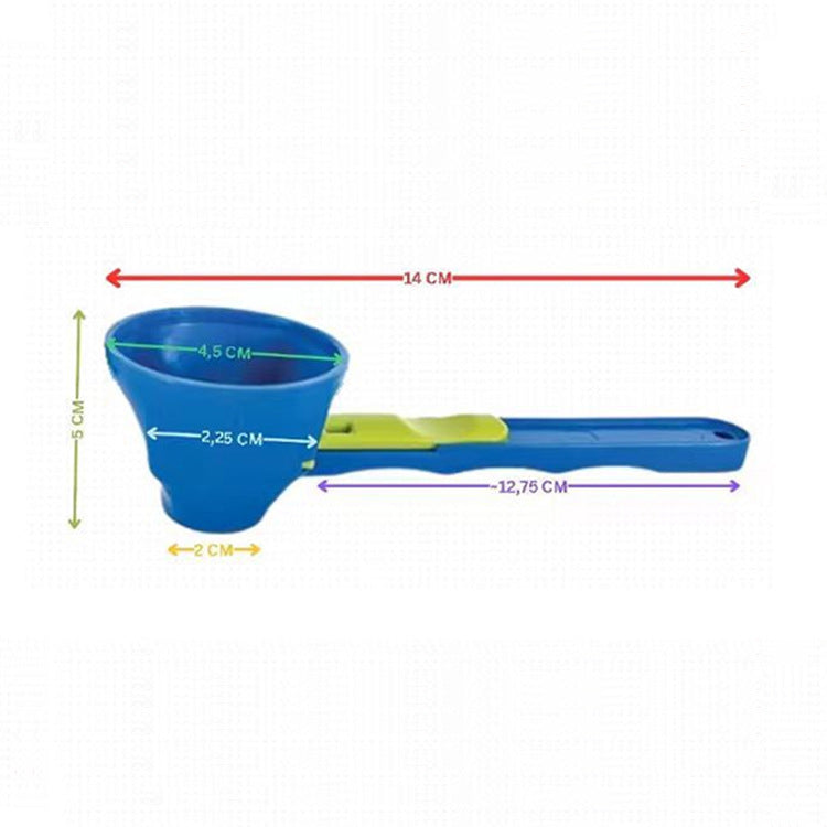 Mess Free Measuring Funnel Creative Protein Powder Sliding Spoon Egg Yolk Separation Funnel - TrendTrove