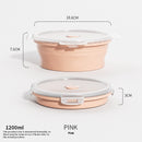 Travel Outdoor Silicone Folding Lunch Box