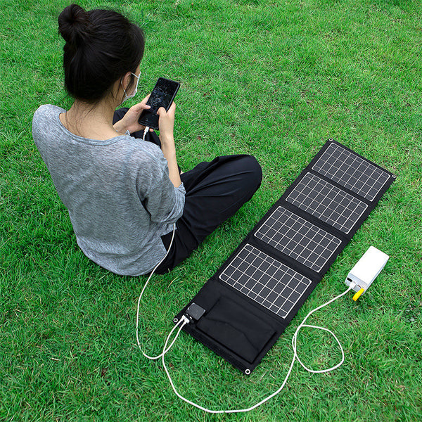 Foldable Solar Charger Panel for Outdoor Use