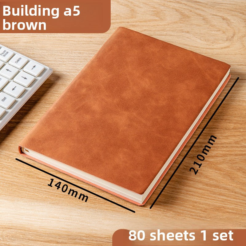 Leather office notebook