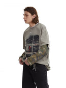 Men's camouflage T-shirt