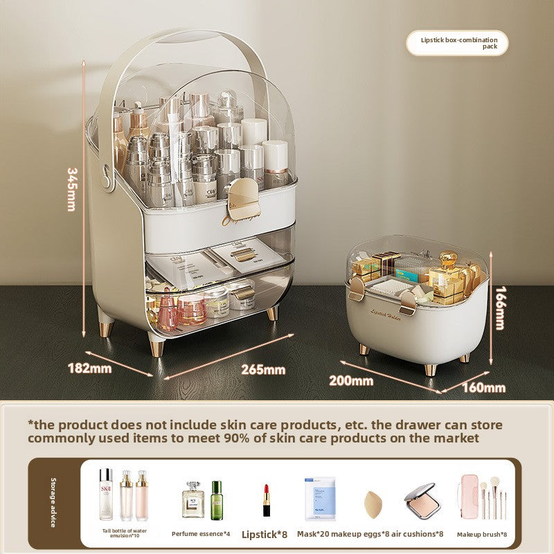 Lipstick storage box rack