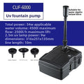 Pond Circulating Water Pump with UV Light for Fountain and Filtration