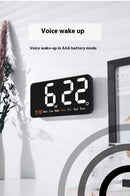 Simple Large Screen Hanging With Temperature Multi-purpose Alarm Clock