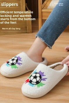 Plush slippers