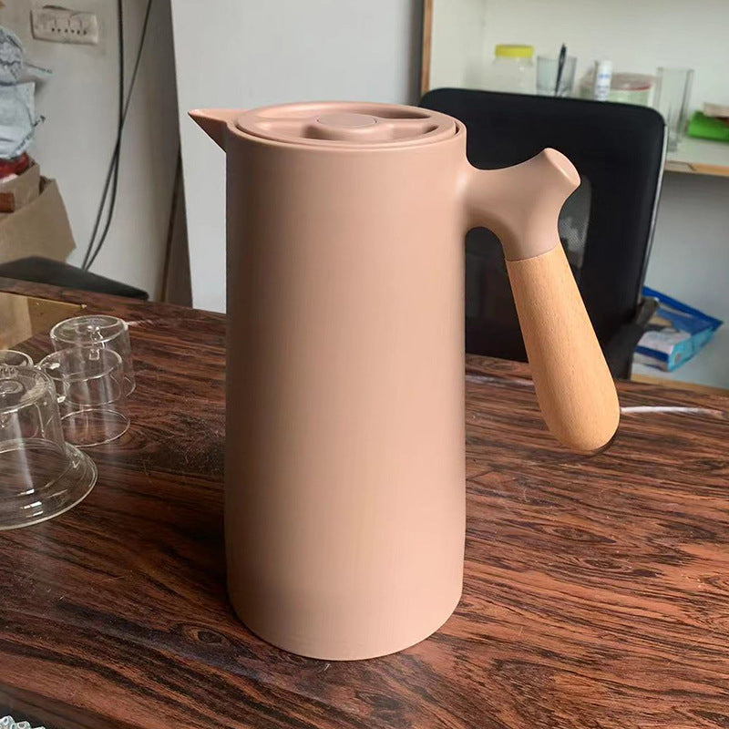 Glass Inner Coffee Pot with Temperature Measurement Lid