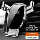 Gravity Car Air Vent Phone Holder Mirror Finish Universal Mount