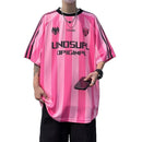 Summer striped short-sleeved T-shirts