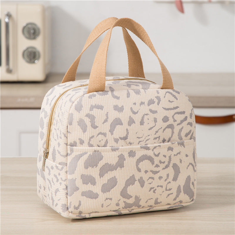 Outdoor creative ink pattern insulation bag lunch bag lunch box bag travel cooler bag picnic bag lunch bag - TrendTrove