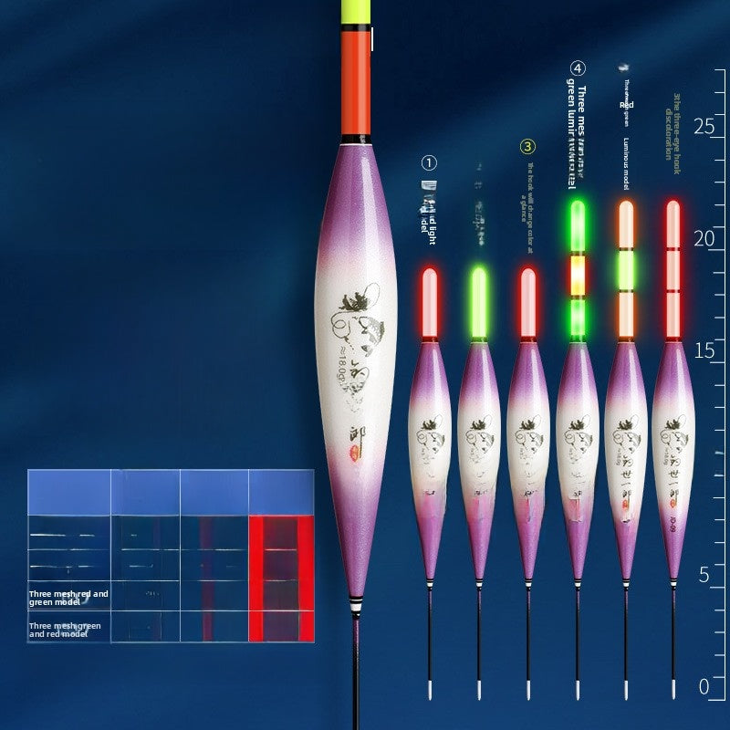 Bite-hook rockfish with night-light