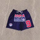 Printed Trendy Casual All-match Mesh Summer Shorts