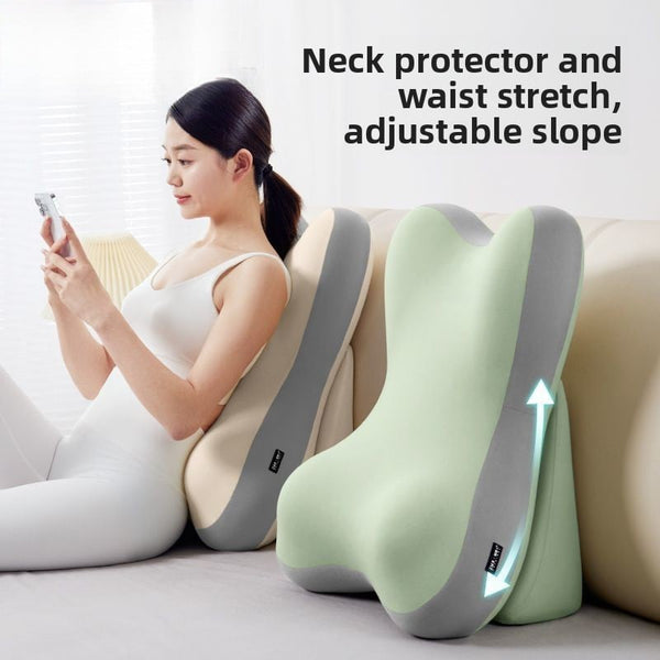 Soft upholstered large cushion