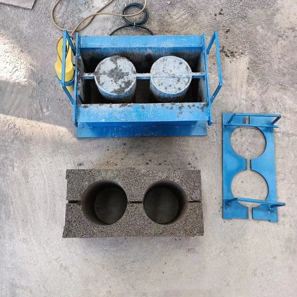 Semi-Automatic Cement Brick Making Machine