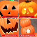Glowing Halloween Pumpkin Lantern for Decoration