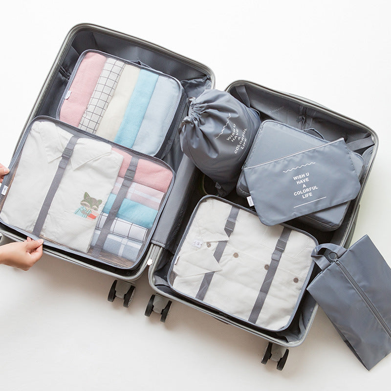 Polyester Travel Storage Bags Set