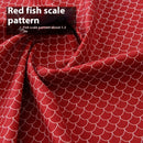 Christmas Fabric Creative Fabric Cotton Handicraft DIY Material Cotton Doll Cartoon Clothes For The Elderly