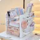Office study desk storage rack