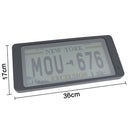 US Standard License Plate Frame Functionality