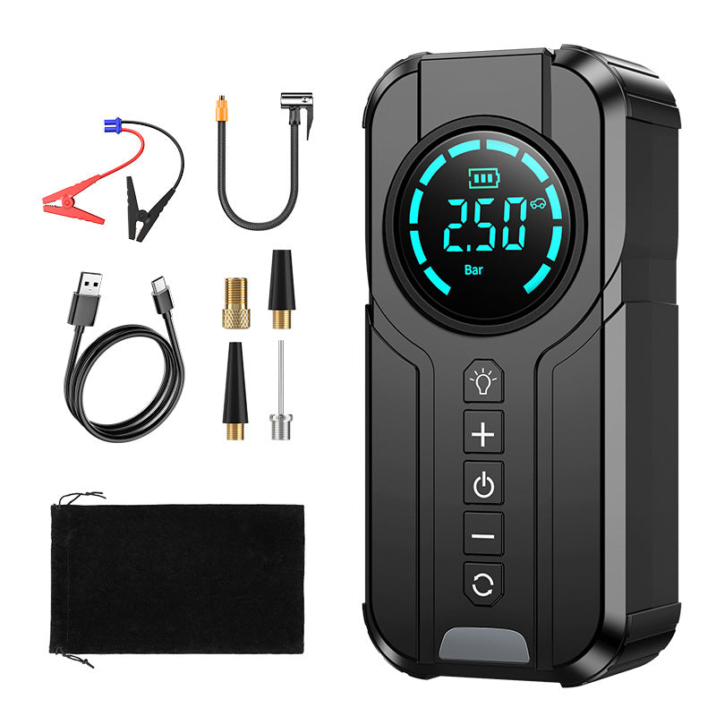 Car emergency start power supply air pump