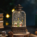 Christmas Glowing Water-Filled Lantern Desktop Decoration