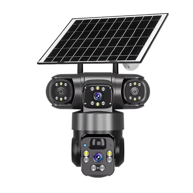 Solar security camera