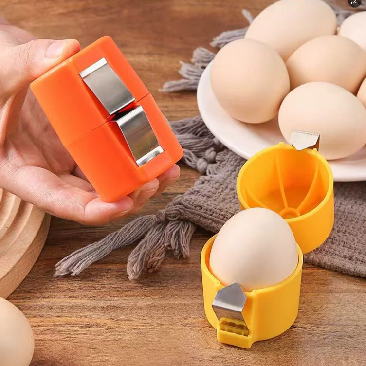 Creative egg opener Portable fast egg beater Egg shell opener Kitchen - TrendTrove