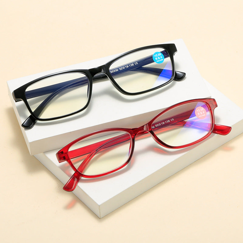 Anti-blue light bendable reading glasses