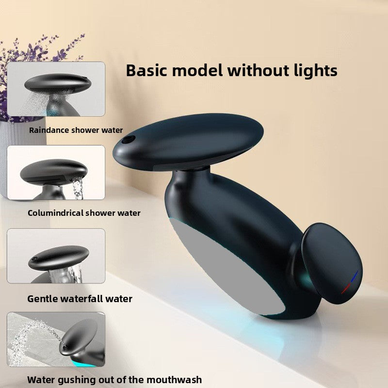 Bathroom Faucet with Ambient Light