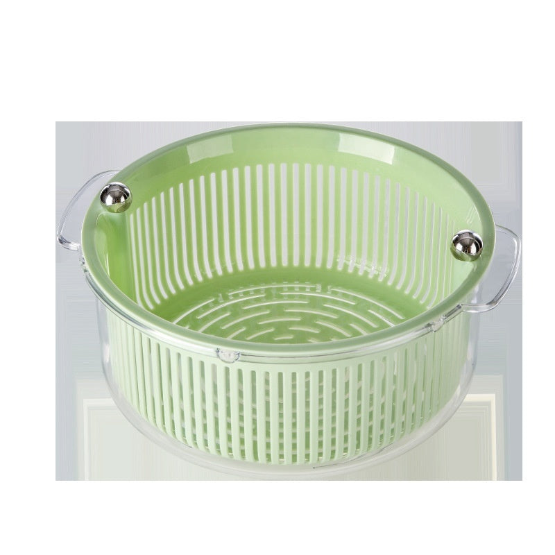 Drain Basket Manual Laundry-drier Kitchen Manual Salad Spinner
