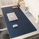 Leather Mouse Pad Large Desk Mat Waterproof Customizable Office Writing Pad