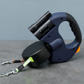 Automatic retractable dog leash for walking dogs